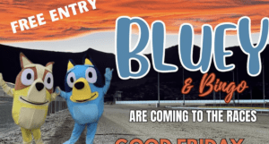 Bluey and Bingo Tasmanian Trotting Club